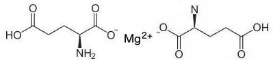 Magnesium Verla Magnesium-bis-(hydrogen-L-glutamat)